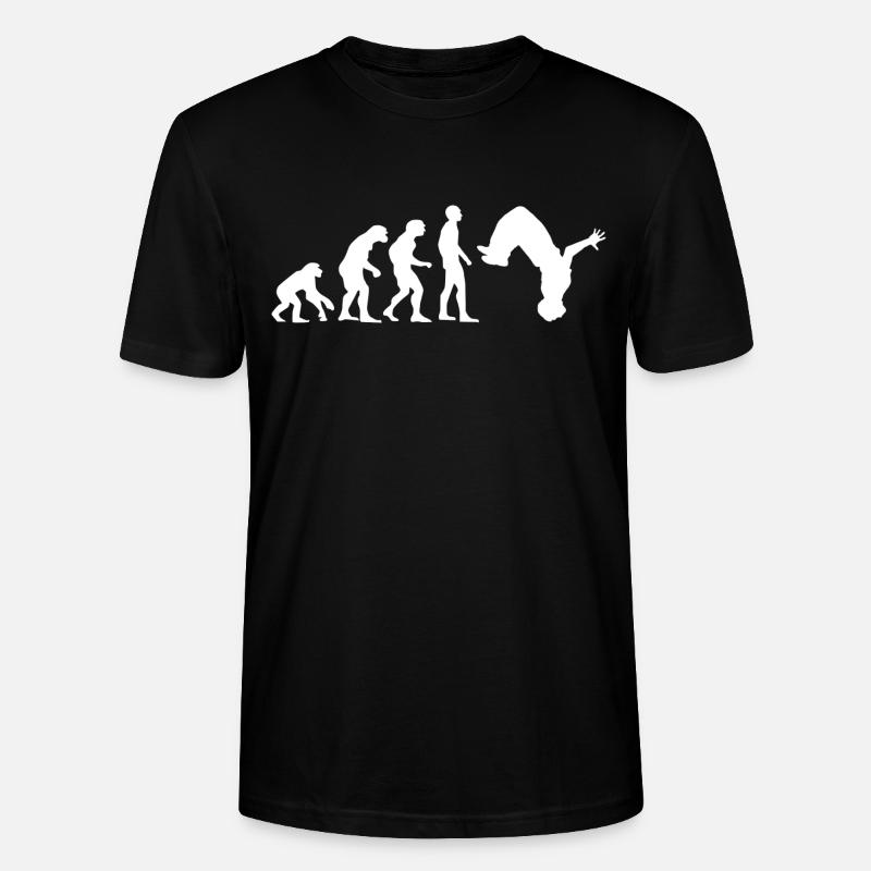 Parkour - T-shirt bio CRAFTER Stanley Stella Unisexe - noir