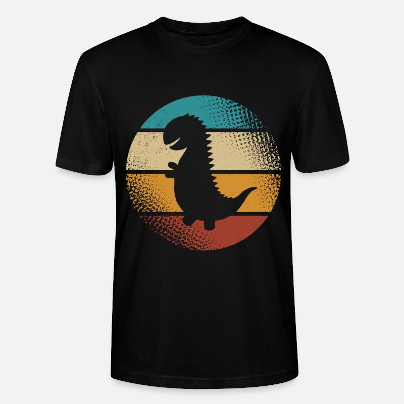 T-Rex - Stanley/Stella Unisex Bio-T-Shirt CRAFTER - Schwarz