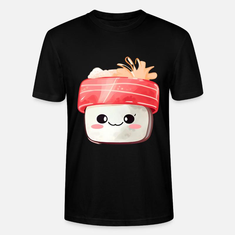 Sushi - Stanley/Stella Unisex Bio-T-Shirt CRAFTER - Schwarz