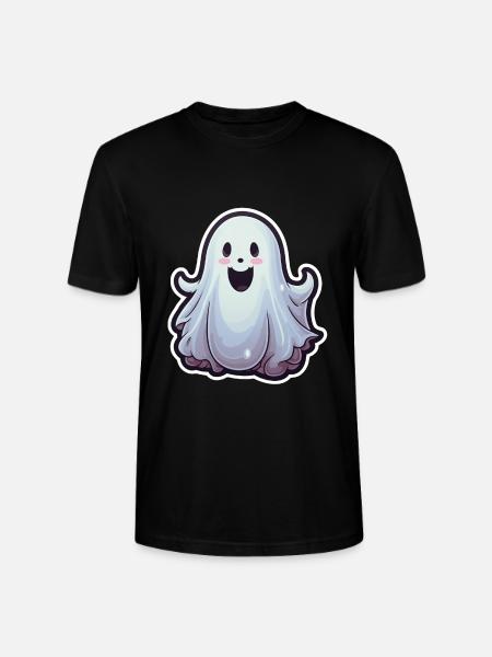 Ghost - Stanley/Stella CRAFTER Unisex Organic T-Shirt - black