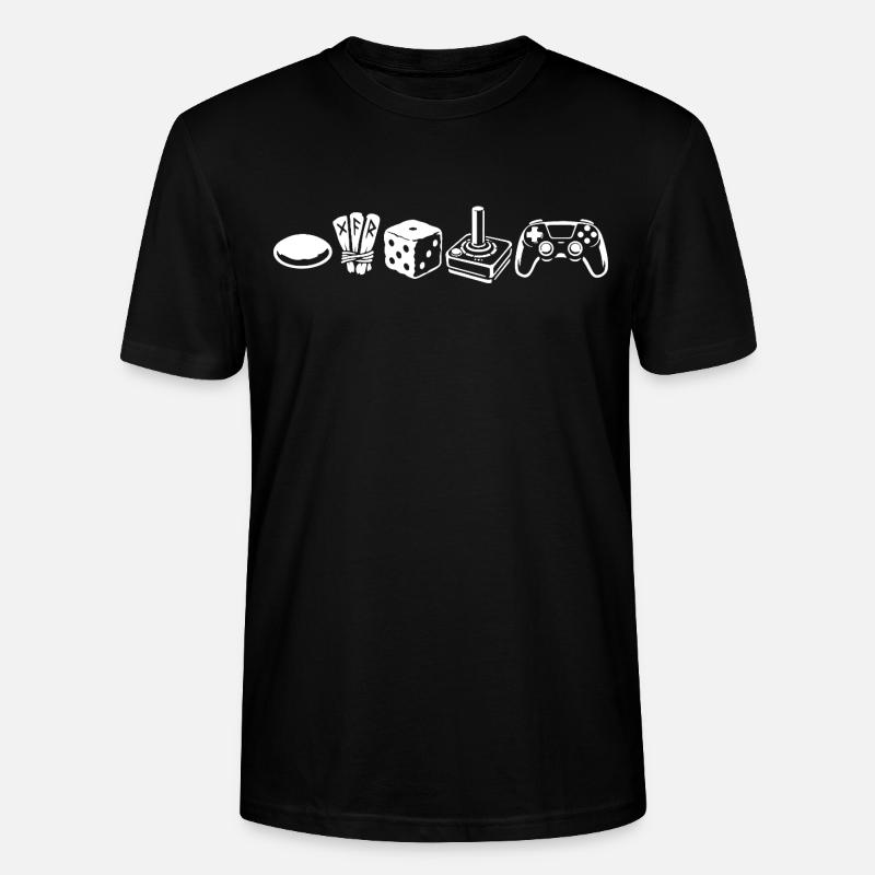 Controller Evolution | Gamers - Stanley/Stella CRAFTER Unisex Organic T-Shirt - black