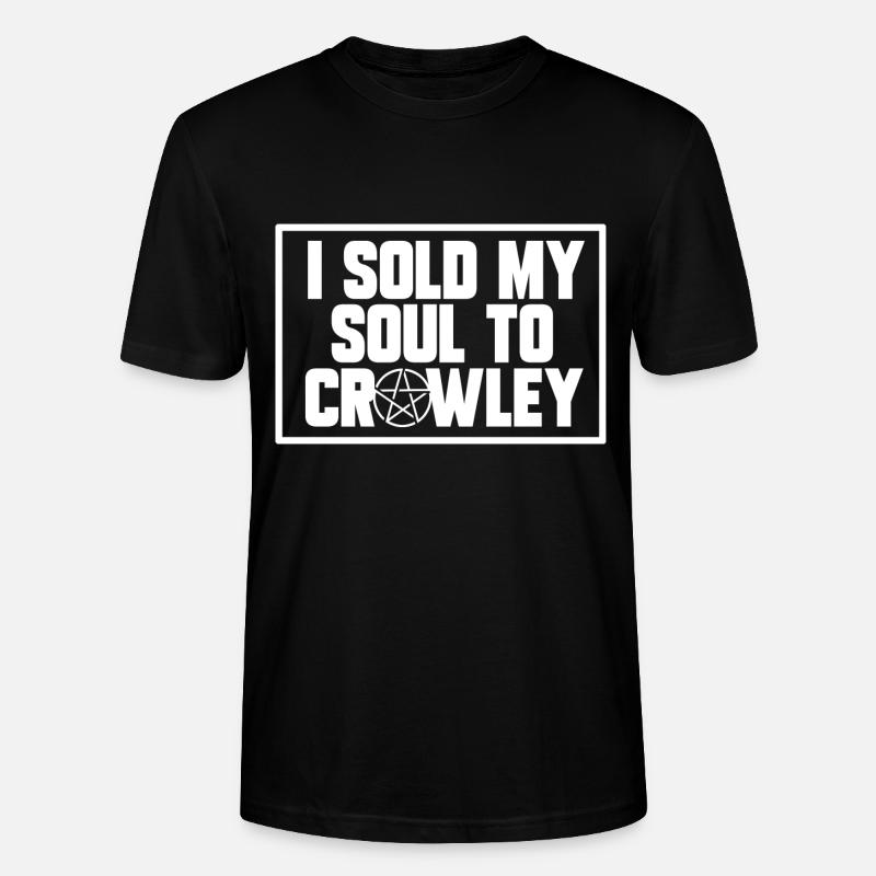VENDU MON ÂME, CADEAU - T-shirt bio CRAFTER Stanley Stella Unisexe - noir