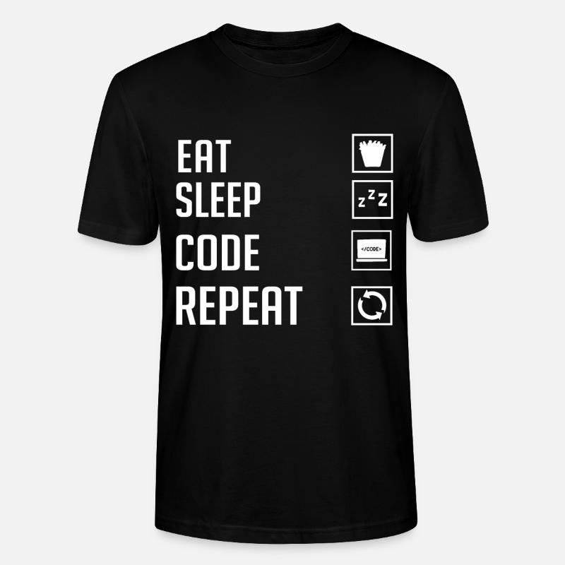 Programmierer Programmieren Computerentwickler Pc - Stanley/Stella Unisex Bio-T-Shirt CRAFTER - Schwarz