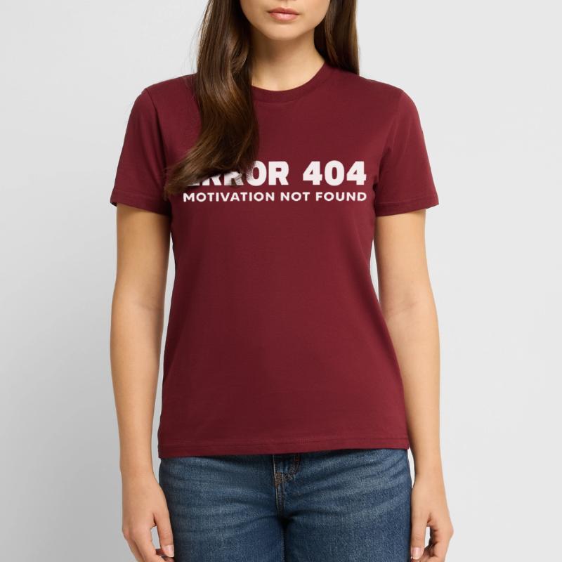 nerd coder server download error 404 Stanley/Stella CRAFTER Unisex Organic T-Shirt