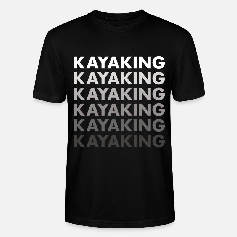 Kayaker Kayaking - Stanley/Stella Unisex Bio-T-Shirt CRAFTER - Schwarz