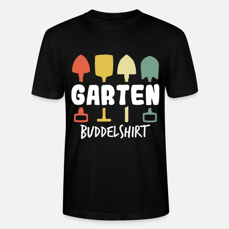 Garten Gartenarbeit Gärtner - Stanley/Stella Unisex Bio-T-Shirt CRAFTER - Schwarz