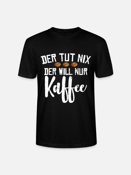 Kaffee - Stanley/Stella Unisex Bio-T-Shirt CRAFTER - Schwarz