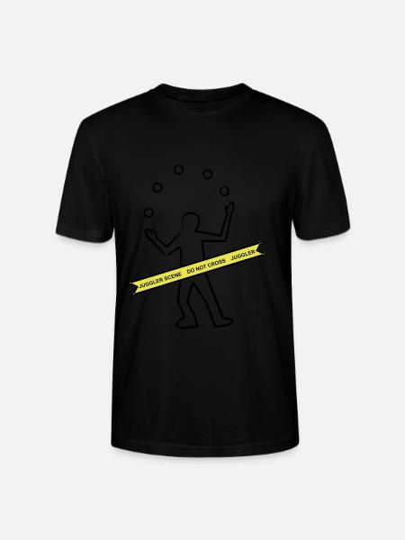Jongleur - T-shirt bio CRAFTER Stanley Stella Unisexe - noir