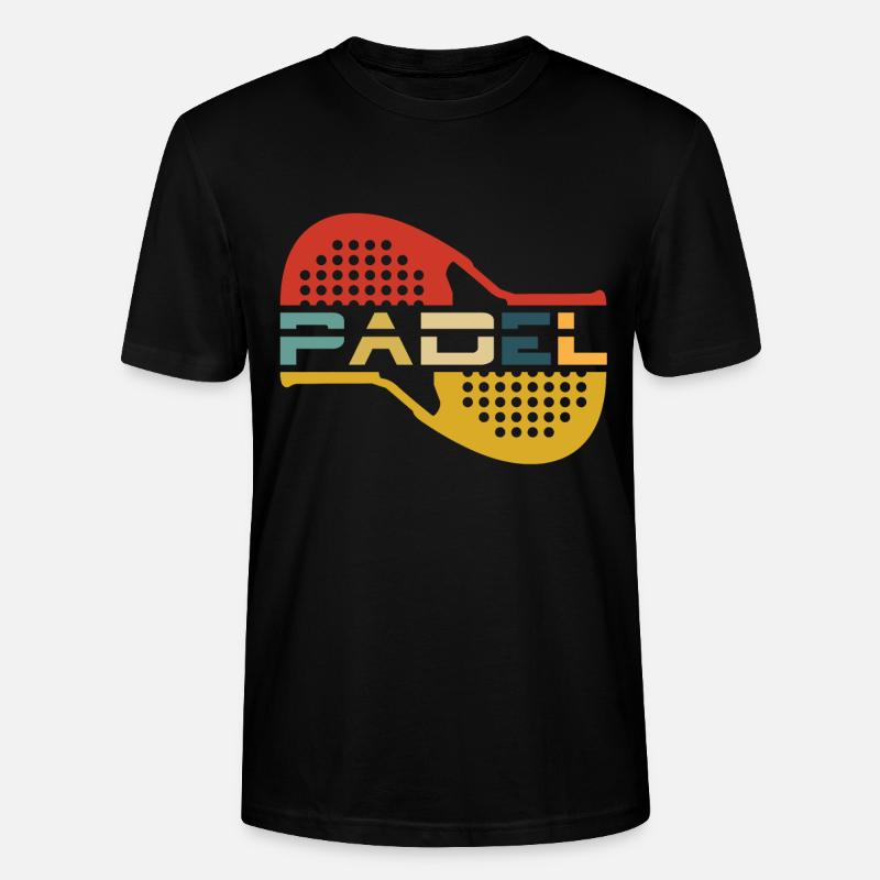 Padel - Stanley/Stella Unisex Bio-T-Shirt CRAFTER - Schwarz