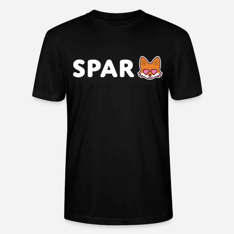 Fuchs Sparer Sparen Sparfuchs - Stanley/Stella Unisex Bio-T-Shirt CRAFTER - Schwarz