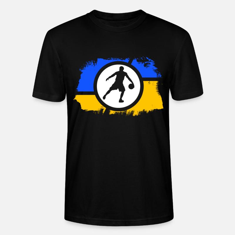 basketteur basketteur dunking-king - T-shirt bio CRAFTER Stanley Stella Unisexe - noir