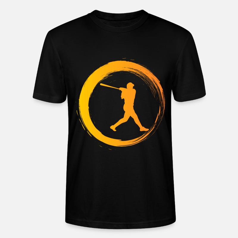 Sporty Hobby Leidenschaft Baseball - Stanley/Stella Unisex Bio-T-Shirt CRAFTER - Schwarz
