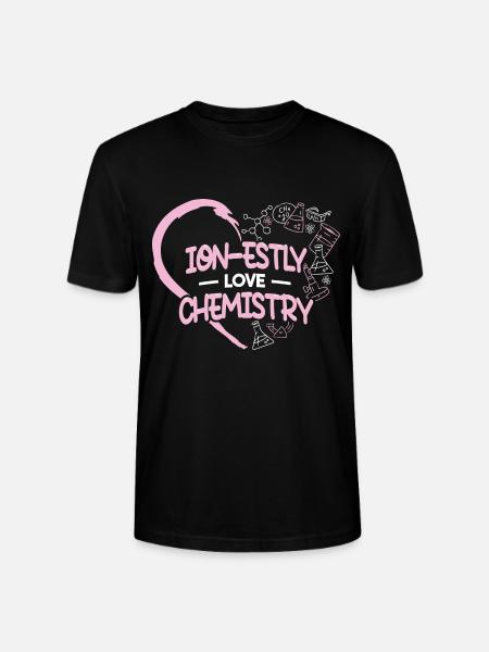 Cute Chemistry Lover - Stanley/Stella CRAFTER Unisex Organic T-Shirt - black