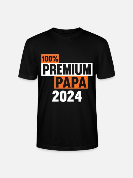 Werdender Papa 2031 - Stanley/Stella Unisex Bio-T-Shirt CRAFTER - Schwarz