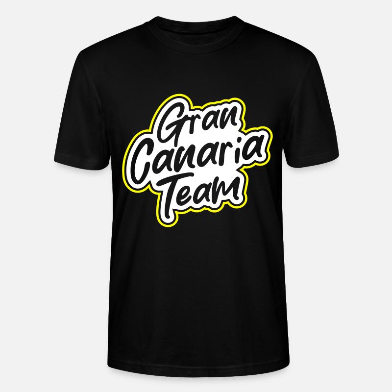 L’équipe de Gran Canaria - T-shirt bio CRAFTER Stanley Stella Unisexe - noir