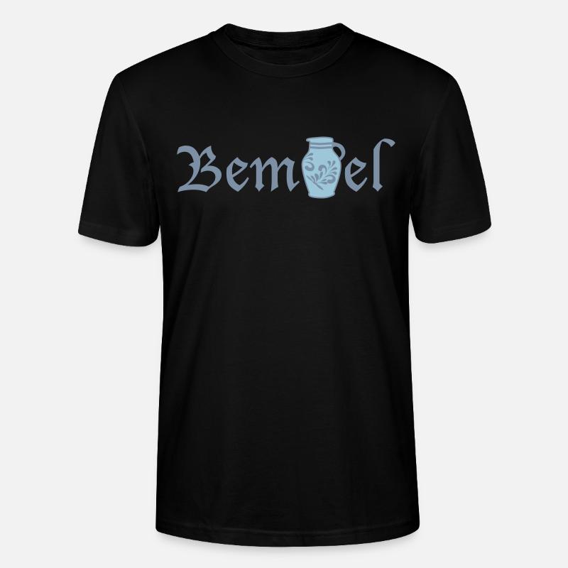 Deutscher Bembel FFM - Stanley/Stella Unisex Bio-T-Shirt CRAFTER - Schwarz