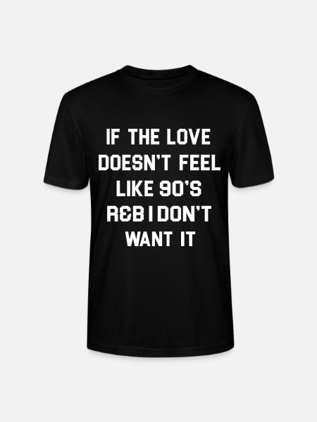 90's quote - Stanley/Stella CRAFTER Unisex Organic T-Shirt - black