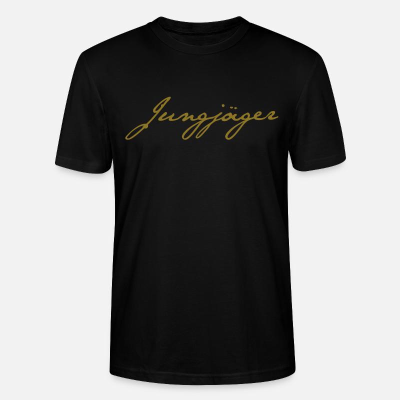 Jung-Jäger - Stanley/Stella Unisex Bio-T-Shirt CRAFTER - Schwarz