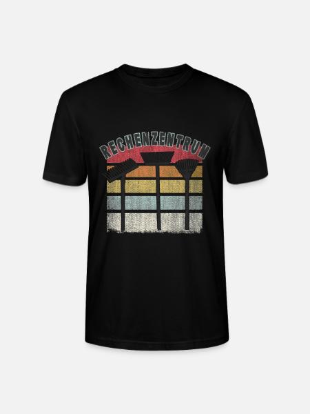 Data Center Autumn Foliage - Stanley/Stella CRAFTER Unisex Organic T-Shirt - black