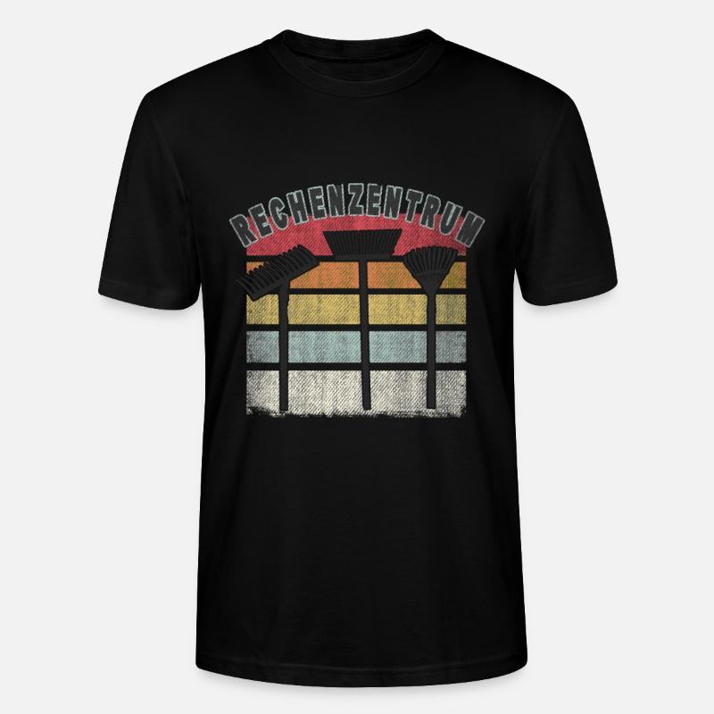 Data Center Feuillage d’automne - T-shirt bio CRAFTER Stanley Stella Unisexe - noir