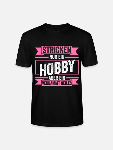 Häkeln Nähen Stricken - Stanley/Stella Unisex Bio-T-Shirt CRAFTER - Schwarz