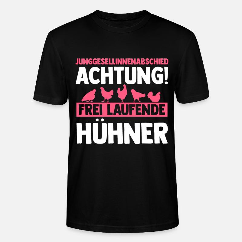 Braut Junggesellenabschied Junggesellinnenabschied - Stanley/Stella Unisex Bio-T-Shirt CRAFTER - Schwarz
