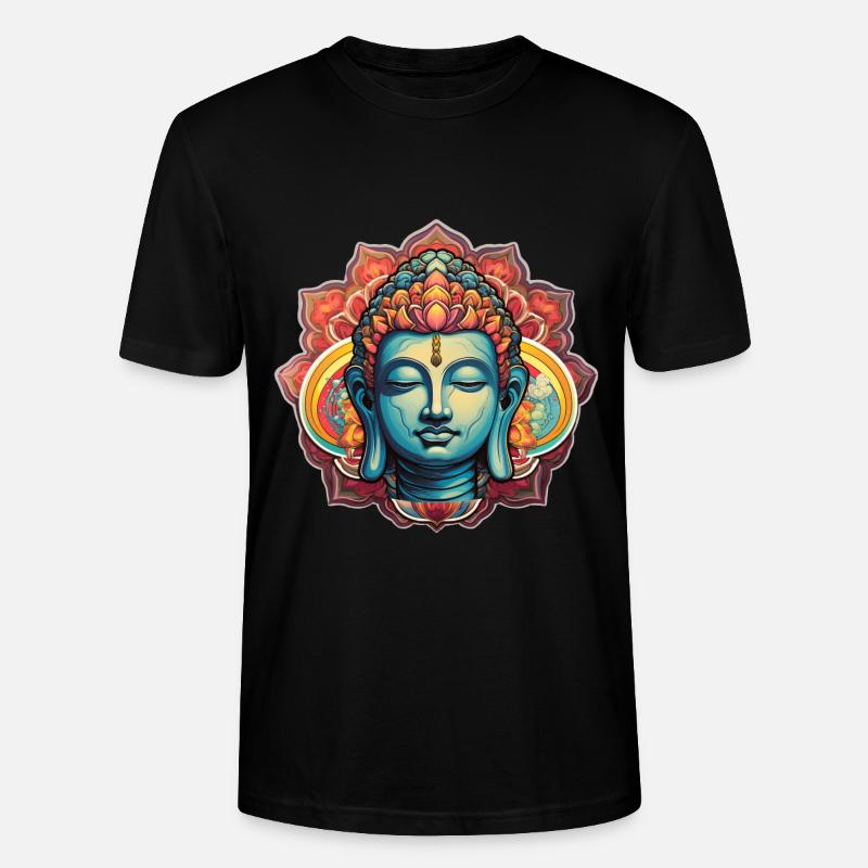 InnerPeaceWear - Stanley/Stella Unisex Bio-T-Shirt CRAFTER - Schwarz