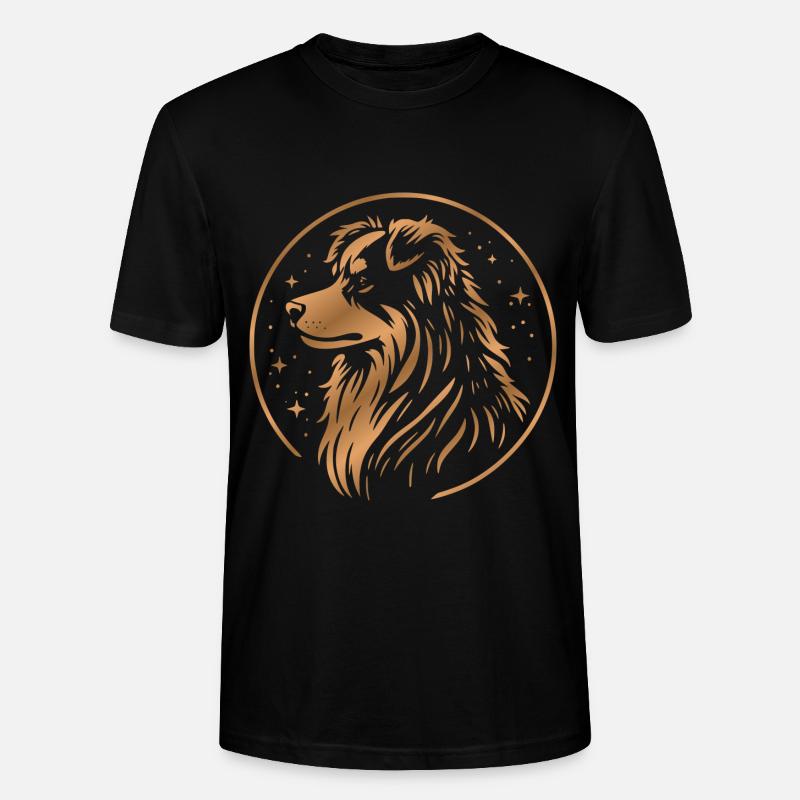 Chien de rêve Aussie Cuivre - T-shirt bio CRAFTER Stanley Stella Unisexe - noir
