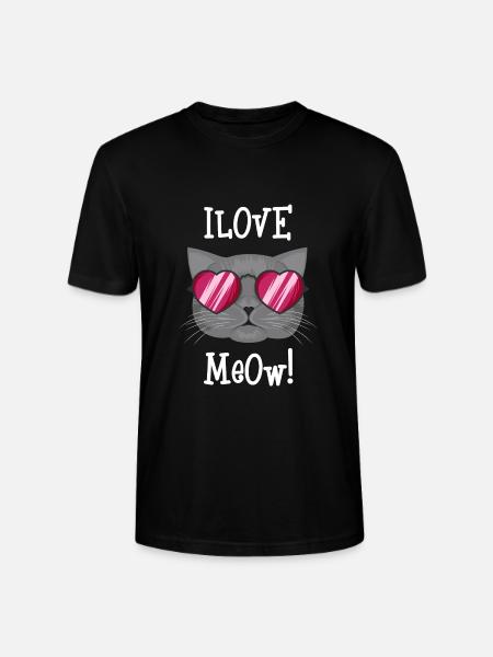 J'aime les chatons - T-shirt bio CRAFTER Stanley Stella Unisexe - noir