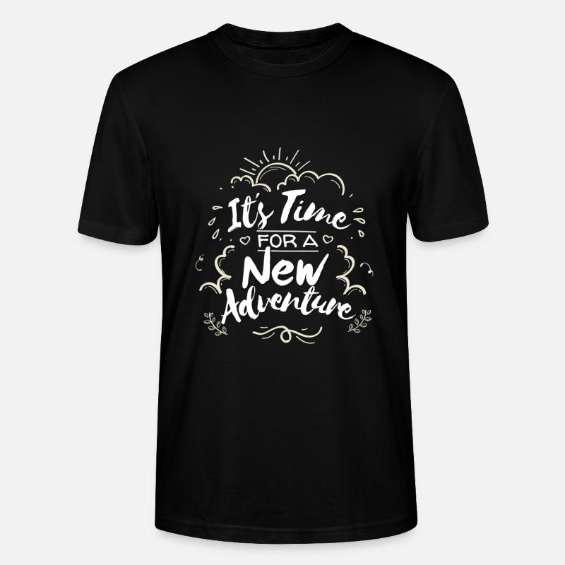 Abenteuer - Stanley/Stella Unisex Bio-T-Shirt CRAFTER - Schwarz