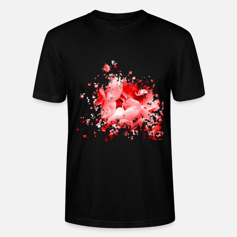 Blume - Stanley/Stella Unisex Bio-T-Shirt CRAFTER - Schwarz