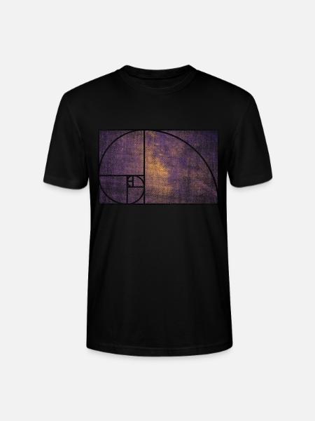 fibonacci Pyramids Giza Mathematics Geometry - Stanley/Stella CRAFTER Unisex Organic T-Shirt - black