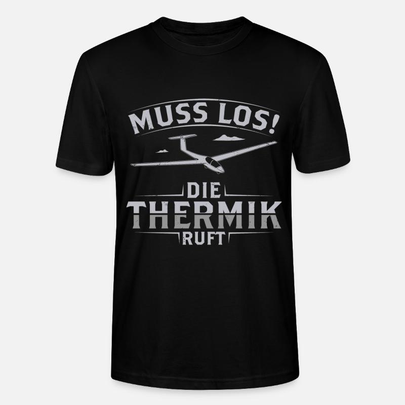 Thermik - Stanley/Stella Unisex Bio-T-Shirt CRAFTER - Schwarz