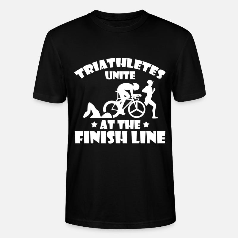 Triathlon - Stanley/Stella Unisex Bio-T-Shirt CRAFTER - Schwarz