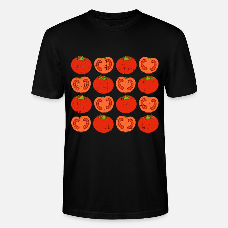 Tomate - Stanley/Stella Unisex Bio-T-Shirt CRAFTER - Schwarz