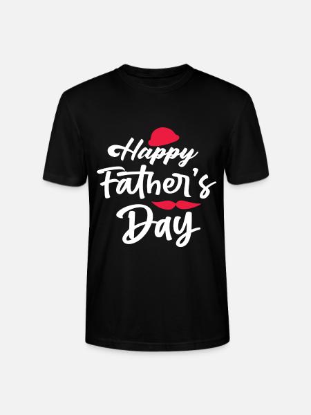 Fars dag - Stanley Stella CRAFTER unisex økologisk-T-shirt - sort