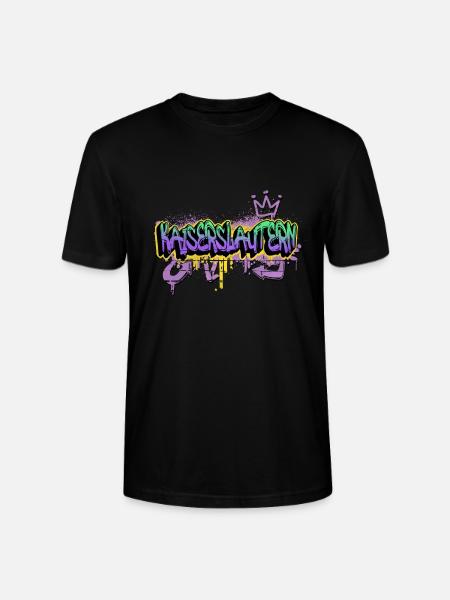 Kaiserslautern Germany Graffiti Spray Sprayer - Stanley/Stella CRAFTER Unisex Organic T-Shirt - black