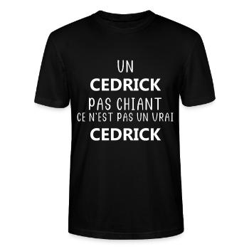 un pas chiant CEDRICK - T-shirt bio CRAFTER Stanley Stella Unisexe - noir - Devant - Alina (178cm) & Michal (187cm)