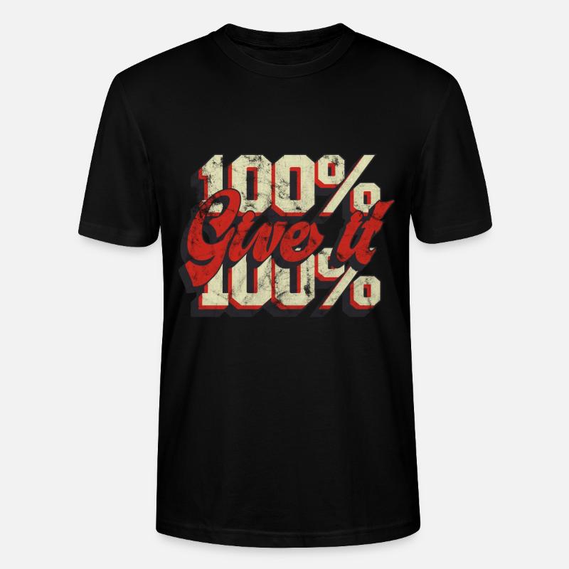 100% 100% devis - T-shirt bio CRAFTER Stanley Stella Unisexe - noir