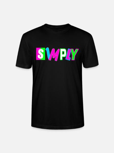 Simplement - T-shirt bio CRAFTER Stanley Stella Unisexe - noir