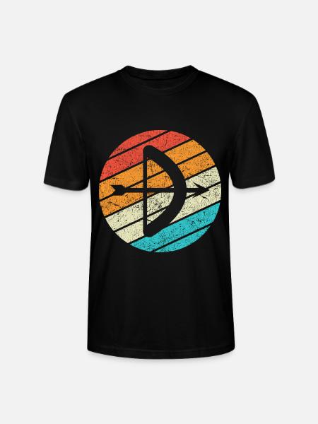 Archery Gift Saying Archery - Stanley/Stella CRAFTER Unisex Organic T-Shirt - black