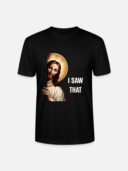 Jesus Freak Jesus Christ Meme Christian Bible - Stanley/Stella CRAFTER Unisex Organic T-Shirt - black