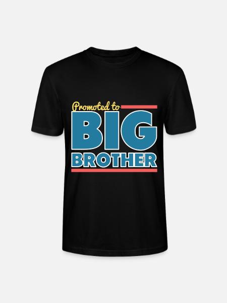 Big Brother - Stanley/Stella CRAFTER Unisex Organic T-Shirt - black