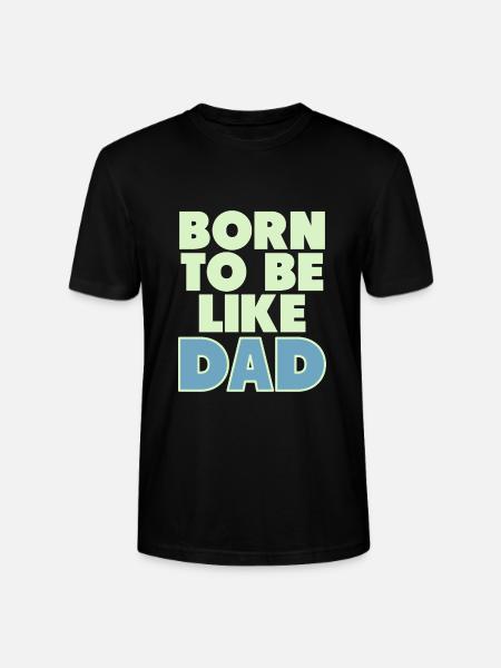 father and son - Stanley/Stella Unisex Bio-T-Shirt CRAFTER - Schwarz