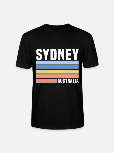 Sydney, Australia - Stanley/Stella CRAFTER Unisex Organic T-Shirt - black