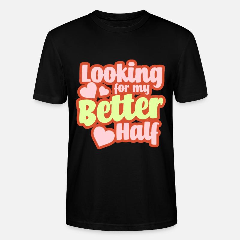 Valentines - Stanley/Stella Unisex Bio-T-Shirt CRAFTER - Schwarz