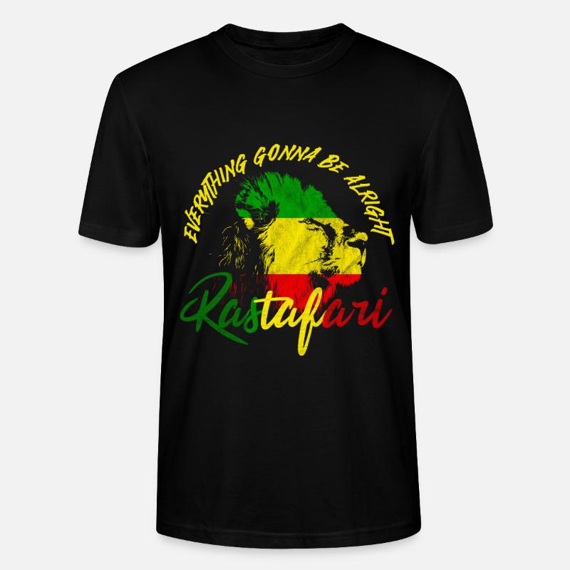 rastafari - Stanley/Stella Unisex Bio-T-Shirt CRAFTER - Schwarz