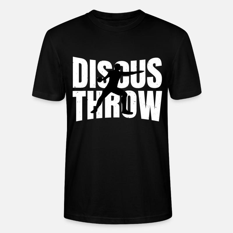 Discus Throw 3 - Stanley/Stella Unisex Bio-T-Shirt CRAFTER - Schwarz