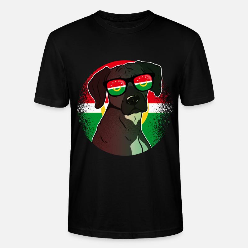 Union des Arabischen Maghreb - Stanley/Stella Unisex Bio-T-Shirt CRAFTER - Schwarz