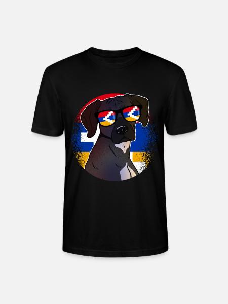 Bergkarabach - Stanley/Stella Unisex Bio-T-Shirt CRAFTER - Schwarz